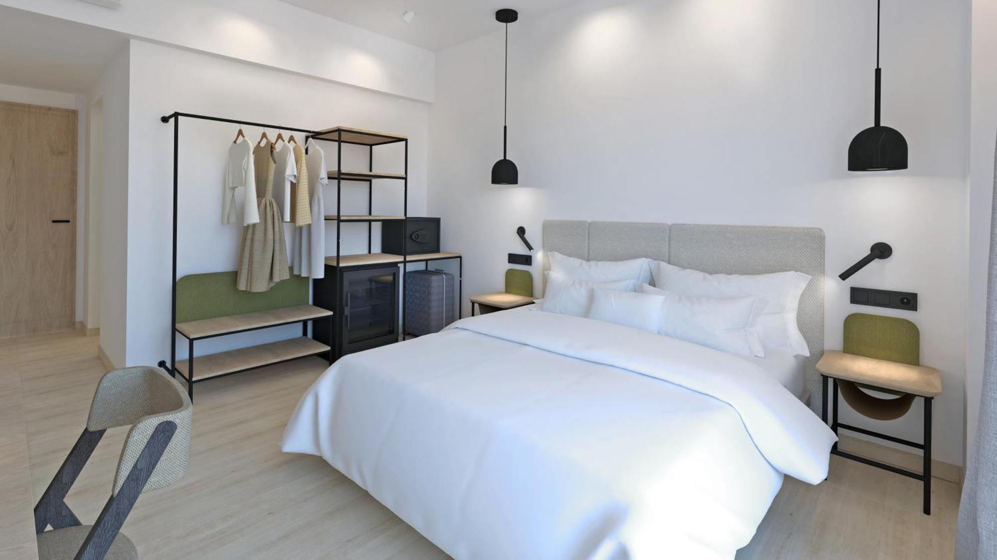Hostal Mari Sant Antoni de Portmany Extérieur photo